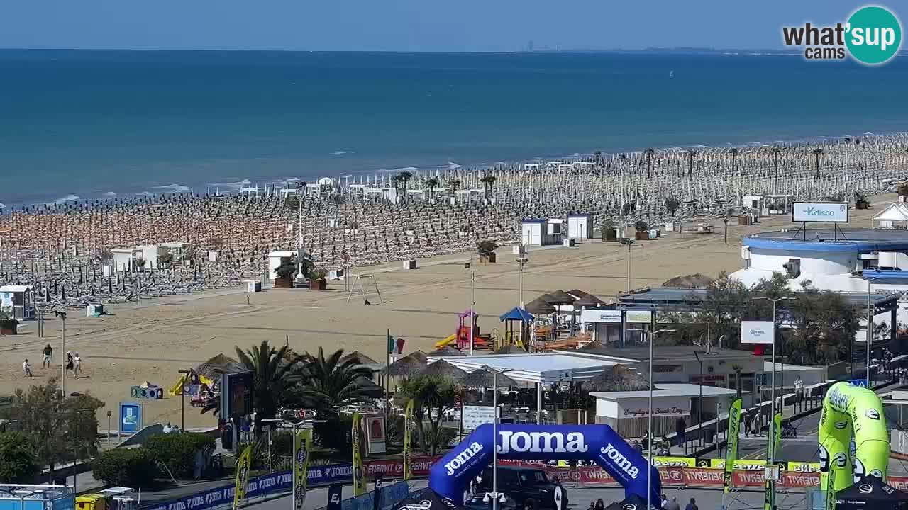 Webcam La plage de Bibione – Italie