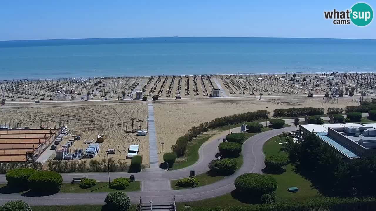 Plaža Bibione Spletna kamera – Italija