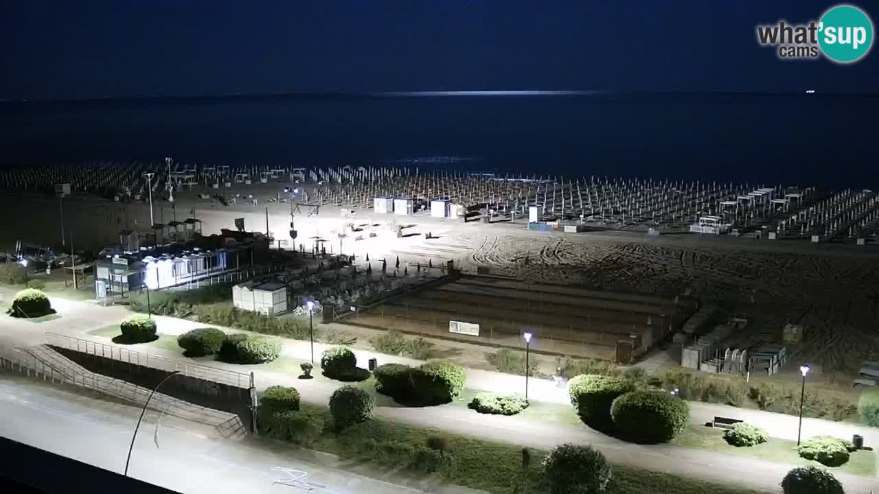 La camera en vivo de la playa de Bibione – Italia