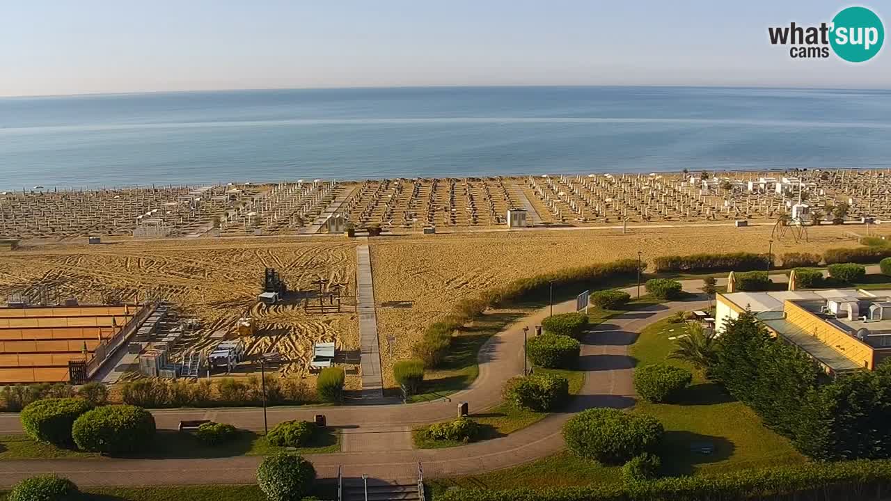 Plaža Bibione Spletna kamera – Italija