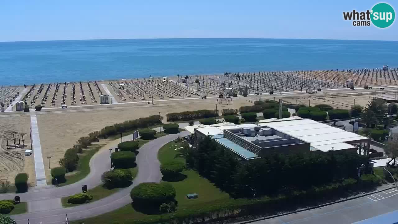 Plaža Bibione Spletna kamera – Italija