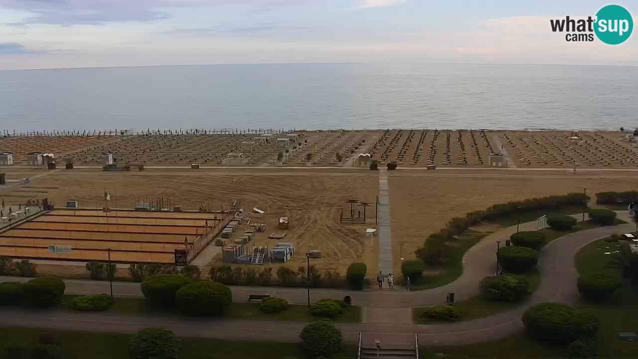 Plaža Bibione Spletna kamera – Italija