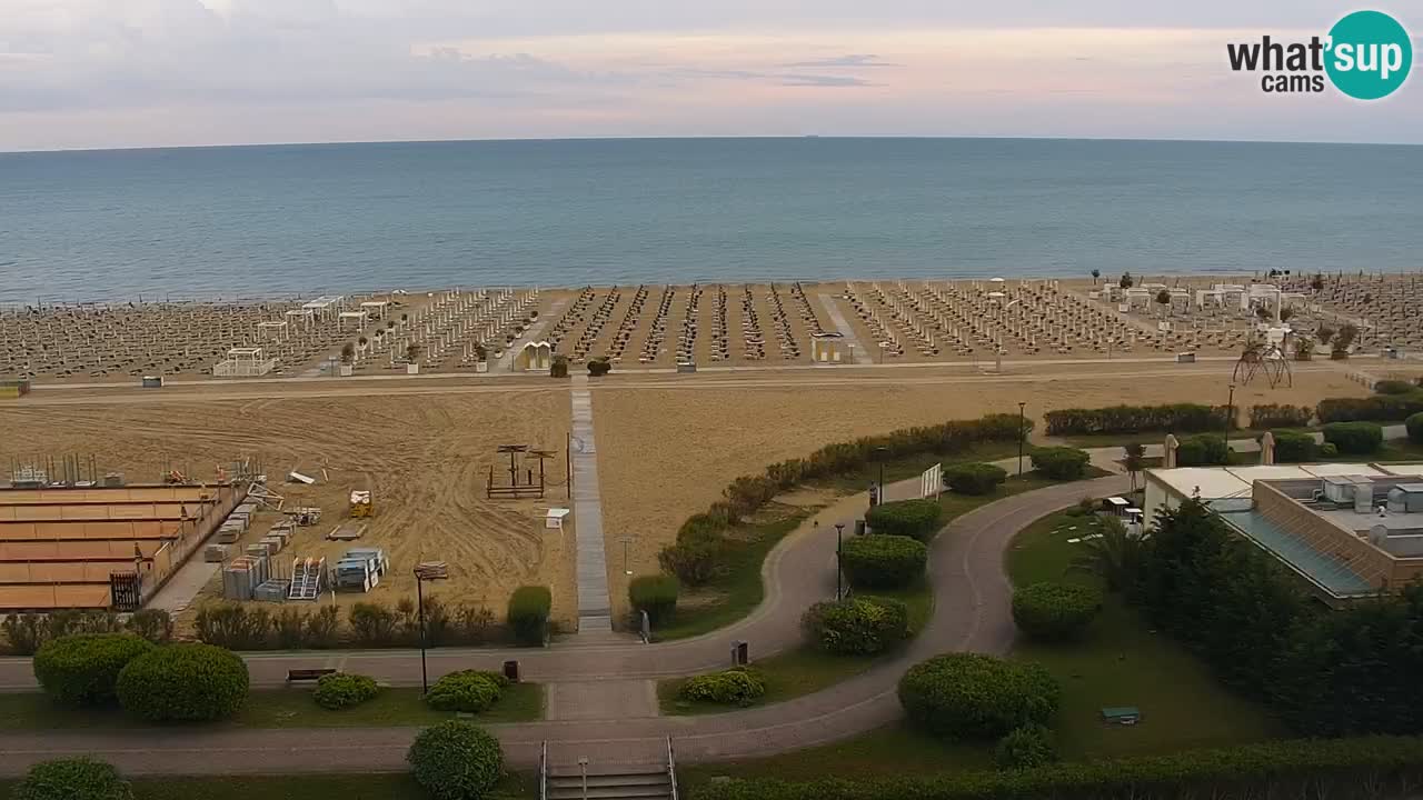 Webcam La plage de Bibione – Italie