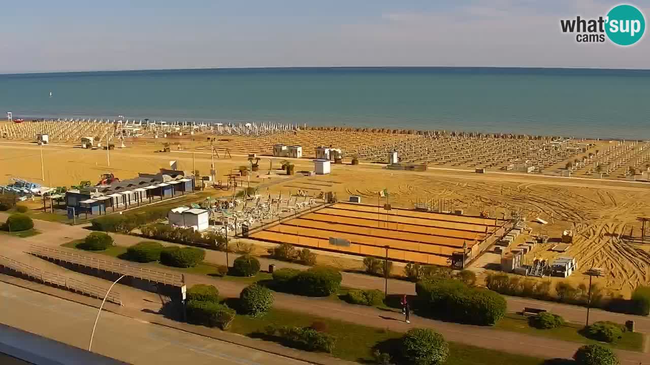 Plaža Bibione Spletna kamera – Italija
