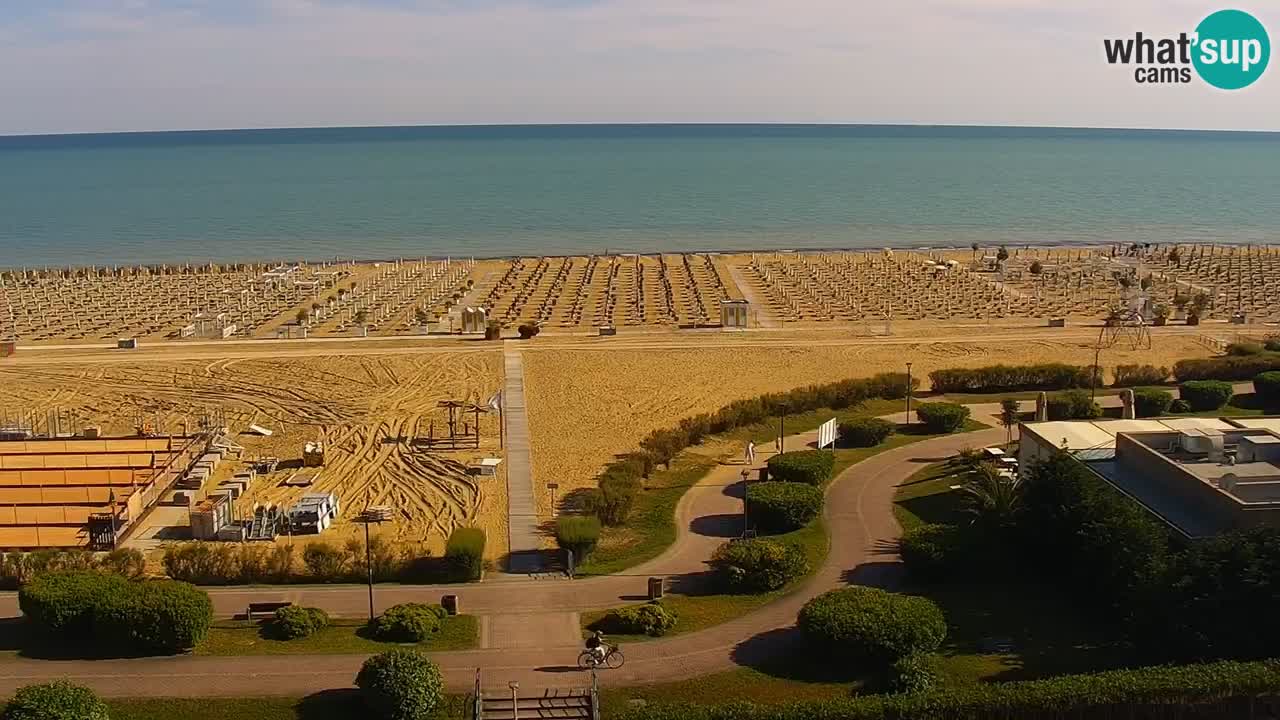 Der Strand von Bibione Webcam – Italien