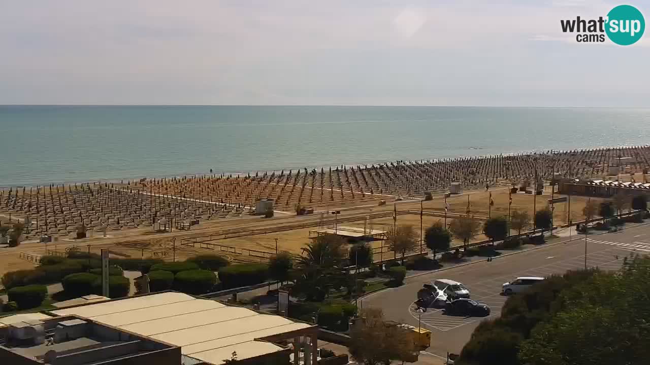 La camera en vivo de la playa de Bibione – Italia
