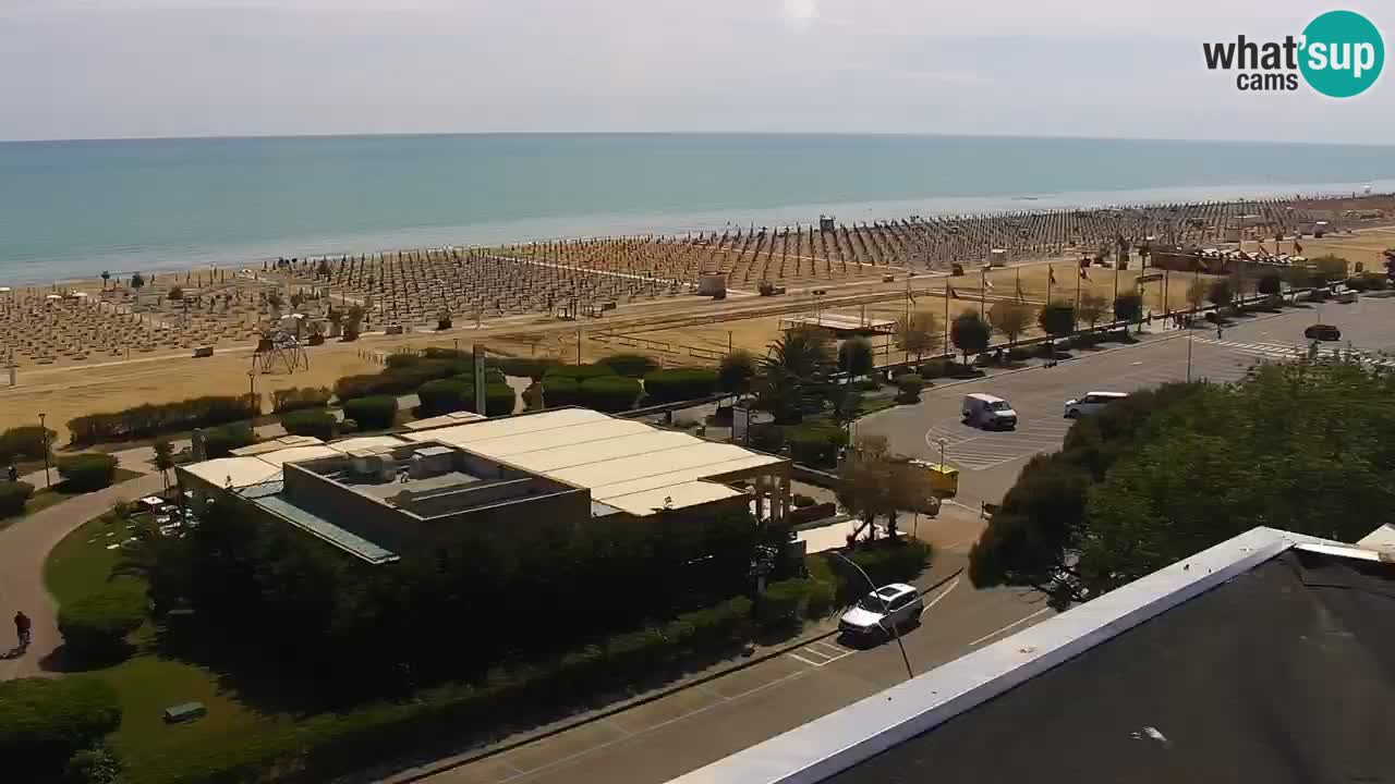 La camera en vivo de la playa de Bibione – Italia