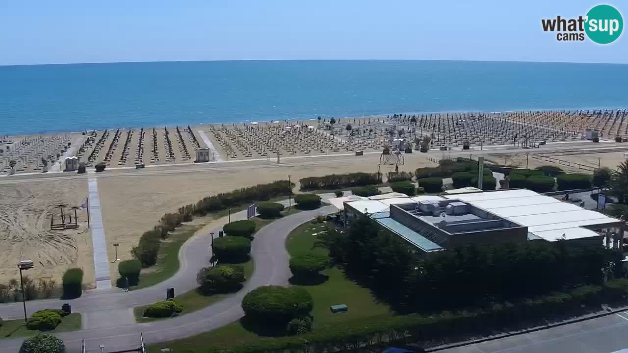 Plaža Bibione Spletna kamera – Italija