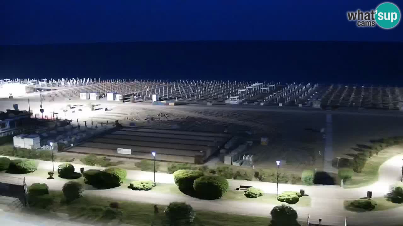 La camera en vivo de la playa de Bibione – Italia