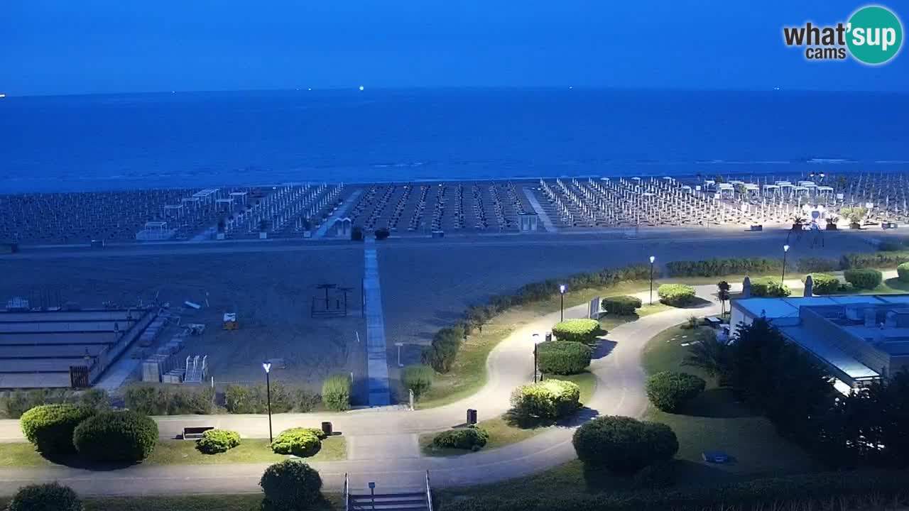 Plaža Bibione Spletna kamera – Italija