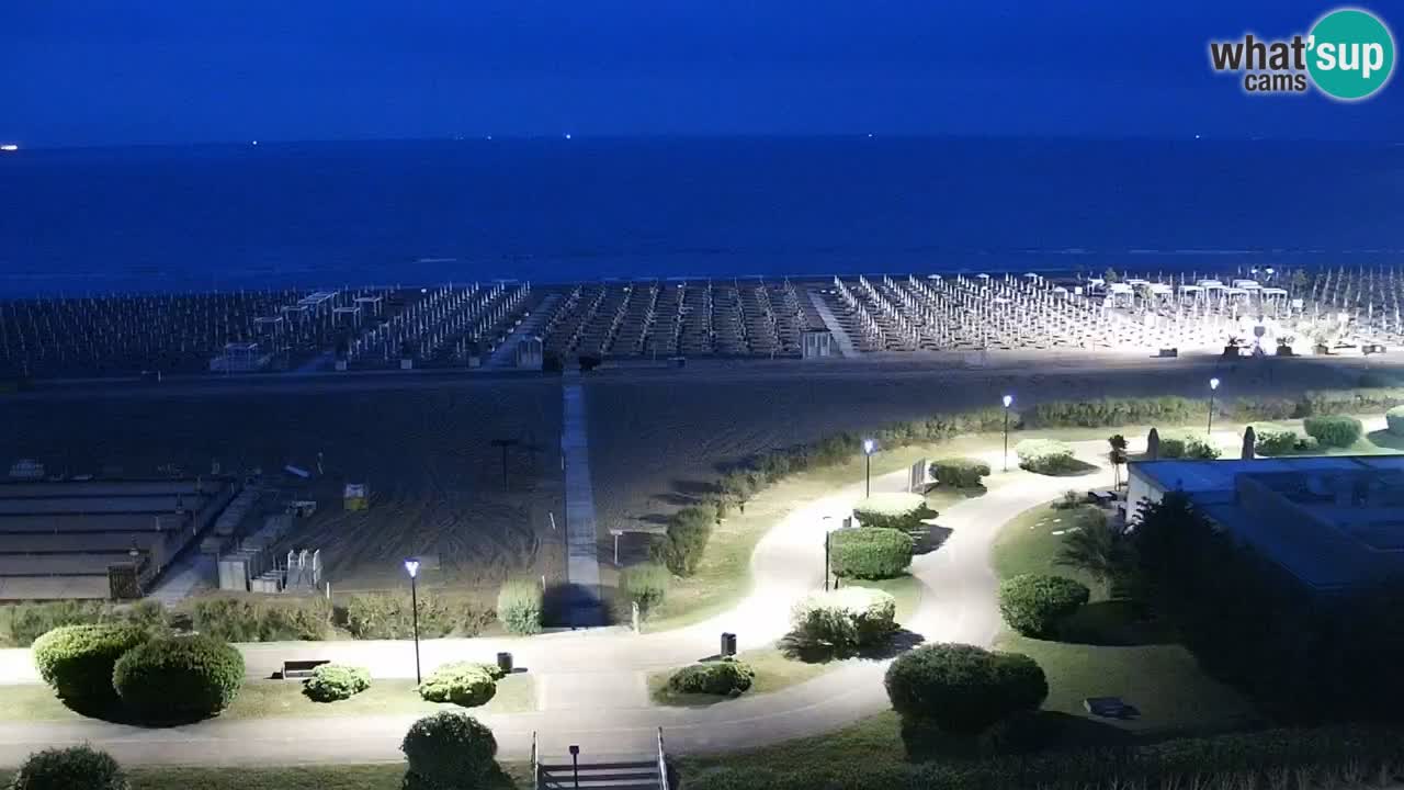 Plaža Bibione Spletna kamera – Italija