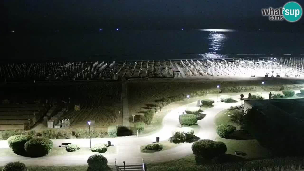 La camera en vivo de la playa de Bibione – Italia