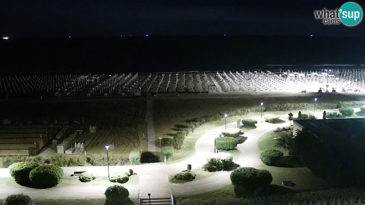 Plaža Bibione Spletna kamera – Italija
