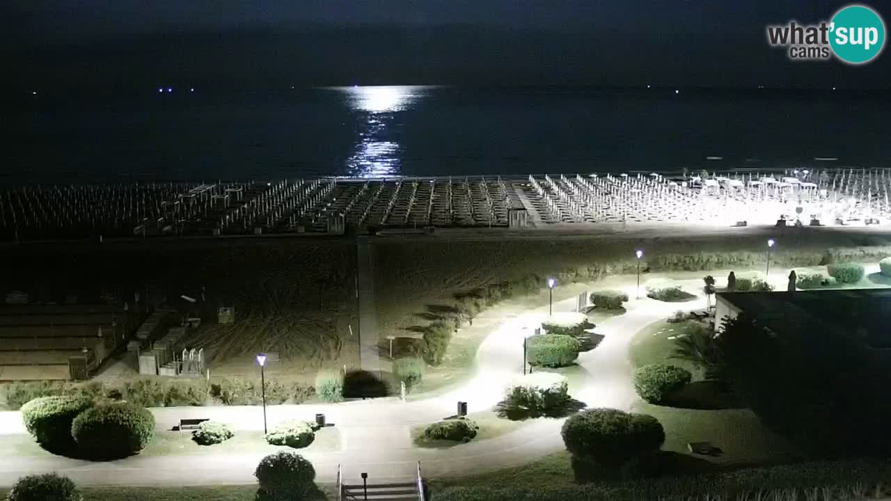 Der Strand von Bibione Webcam – Italien