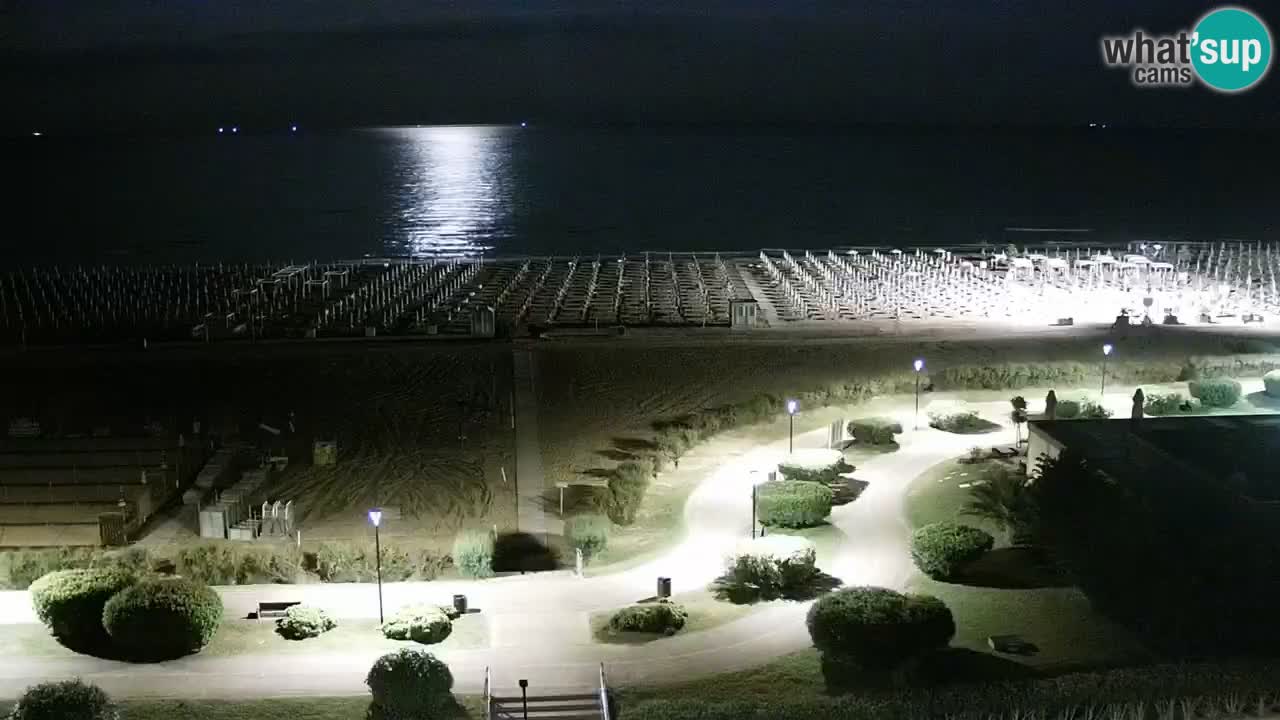 La camera en vivo de la playa de Bibione – Italia