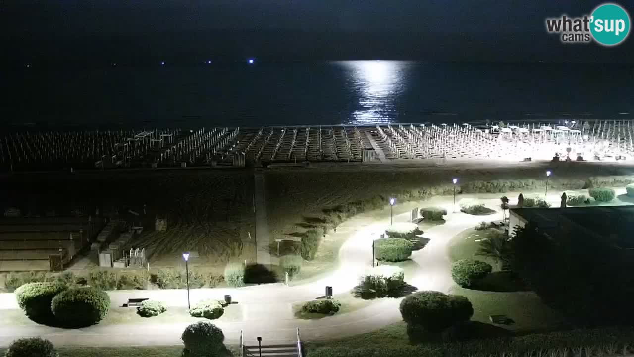Der Strand von Bibione Webcam – Italien