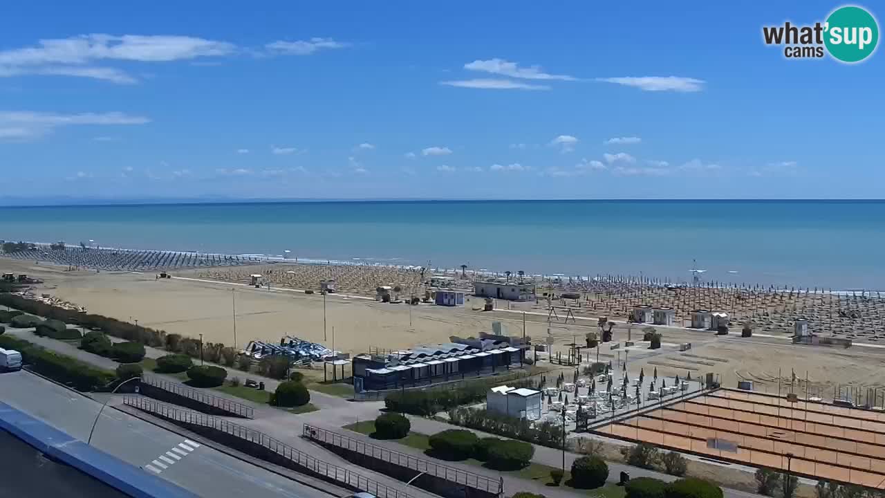 Webcam La plage de Bibione – Italie