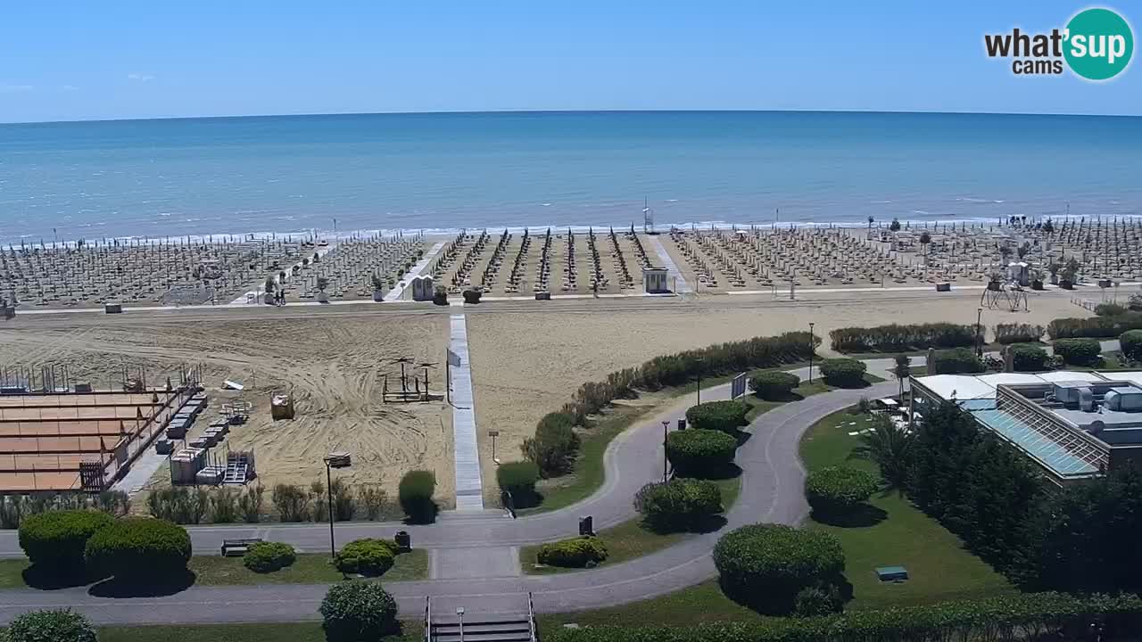 Plaža Bibione Spletna kamera – Italija