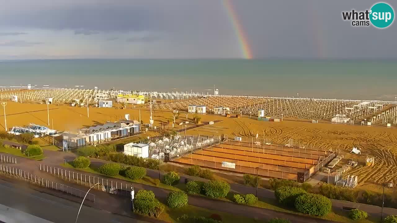 Plaža Bibione Spletna kamera – Italija