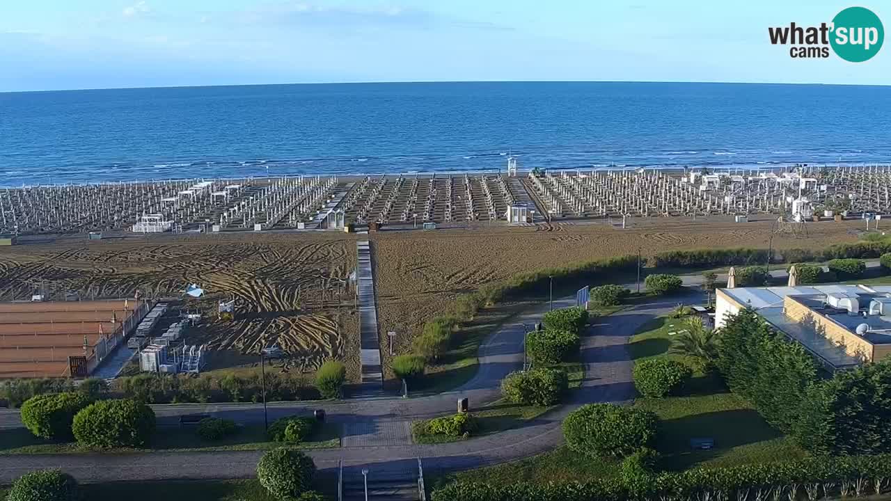 Plaža Bibione Spletna kamera – Italija