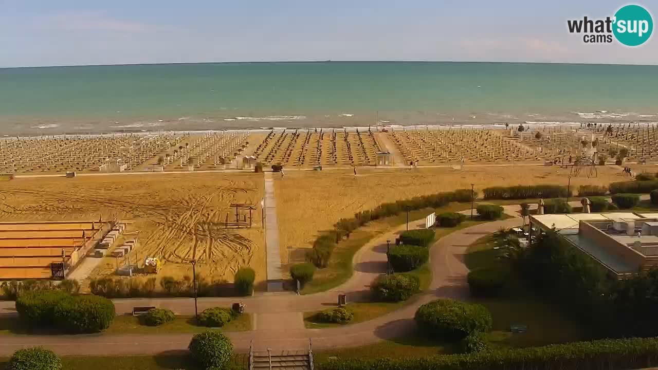 Plaža Bibione Spletna kamera – Italija