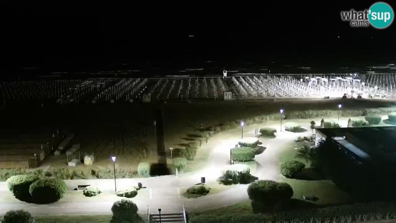 Plaža Bibione Spletna kamera – Italija