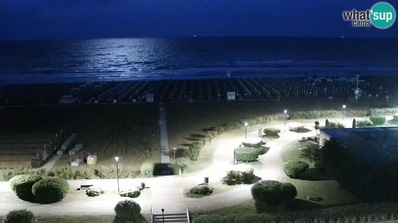 Plaža Bibione Spletna kamera – Italija