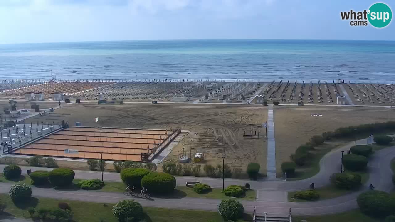 Der Strand von Bibione Webcam – Italien