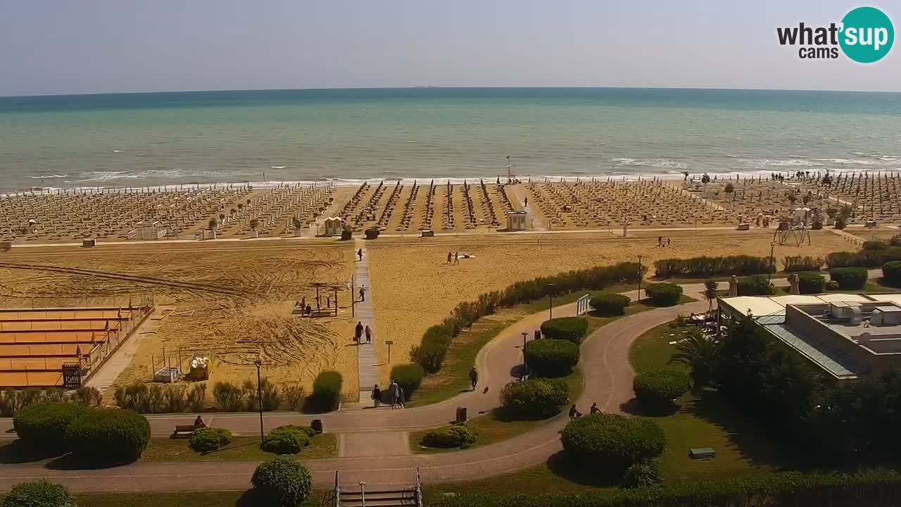 Webcam La plage de Bibione – Italie