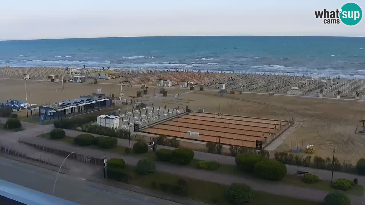Plaža Bibione Spletna kamera – Italija