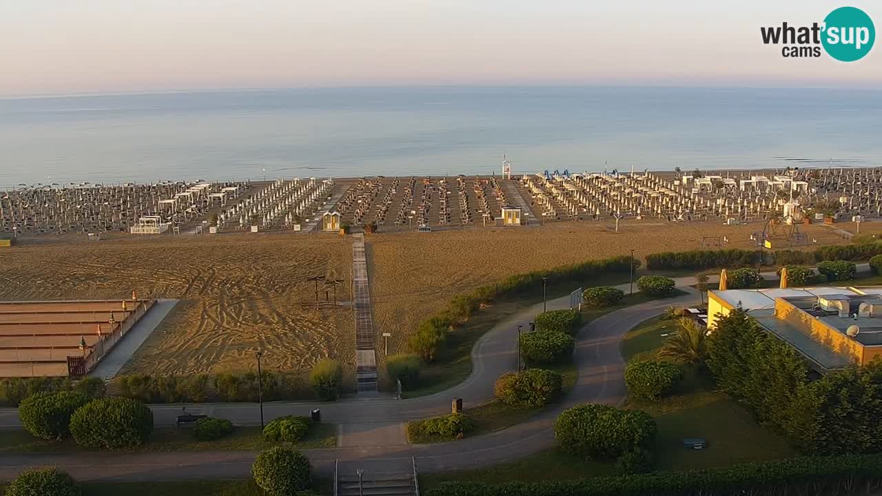 Plaža Bibione Spletna kamera – Italija