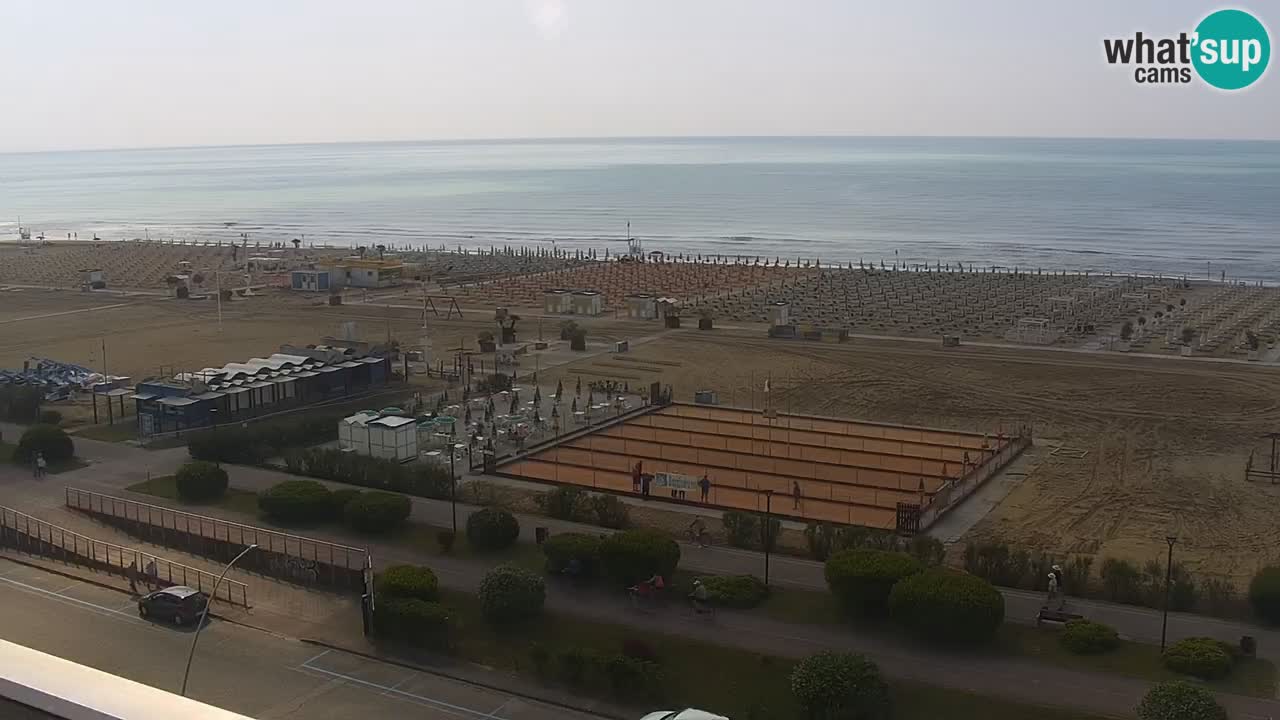 Plaža Bibione Spletna kamera – Italija