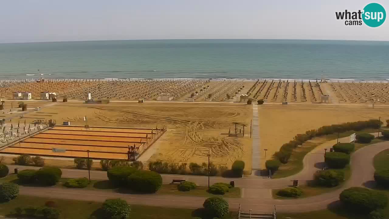 Webcam La plage de Bibione – Italie