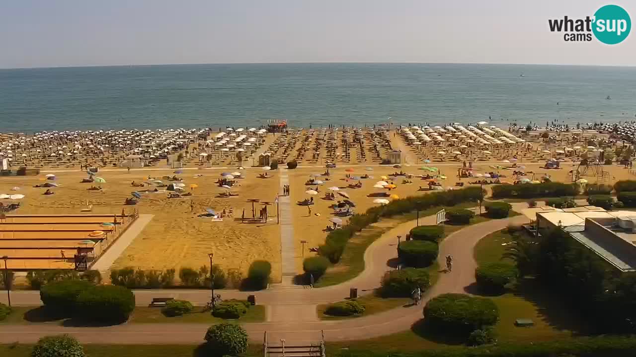 Der Strand von Bibione Webcam – Italien