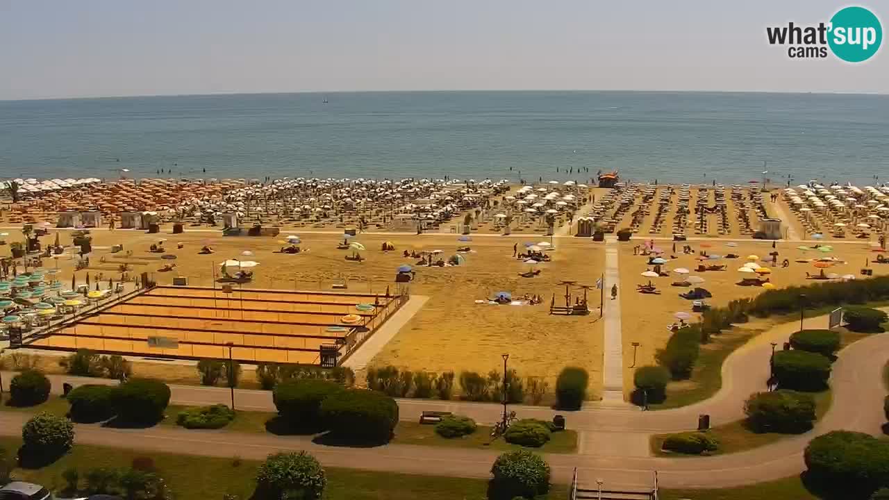 Webcam La plage de Bibione – Italie