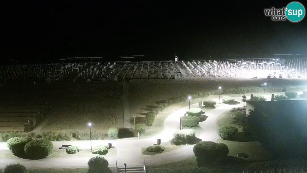 La camera en vivo de la playa de Bibione – Italia