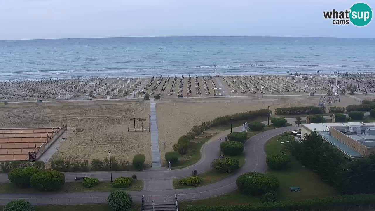 Plaža Bibione Spletna kamera – Italija