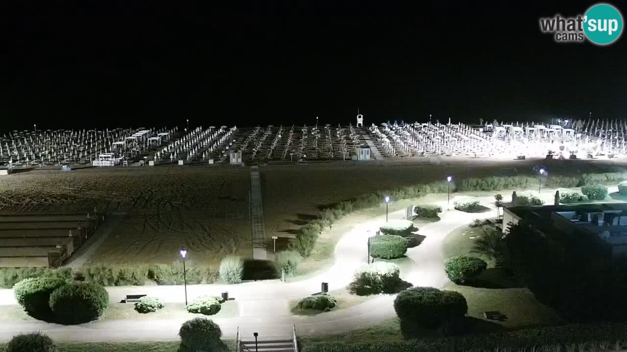 La camera en vivo de la playa de Bibione – Italia