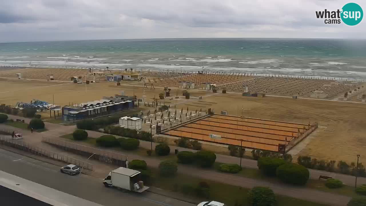 Plaža Bibione Spletna kamera – Italija