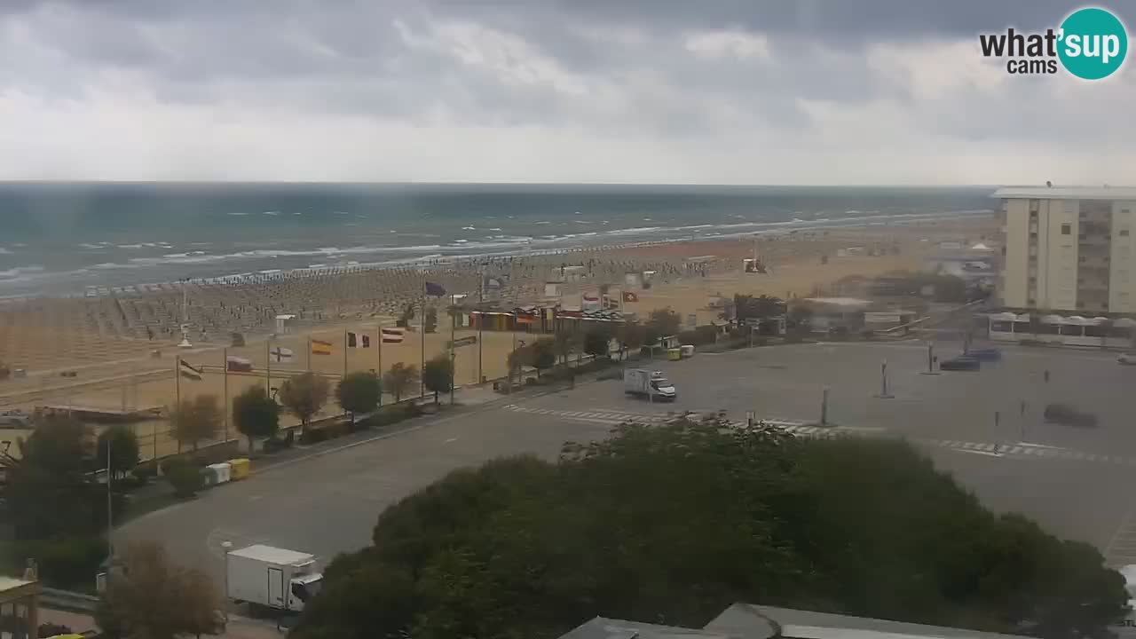 Plaža Bibione Spletna kamera – Italija