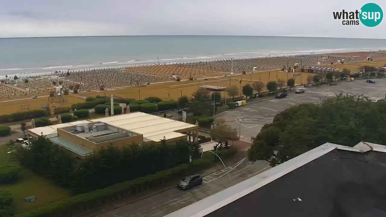 La camera en vivo de la playa de Bibione – Italia