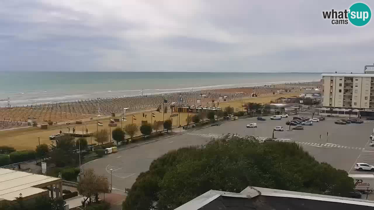 La camera en vivo de la playa de Bibione – Italia