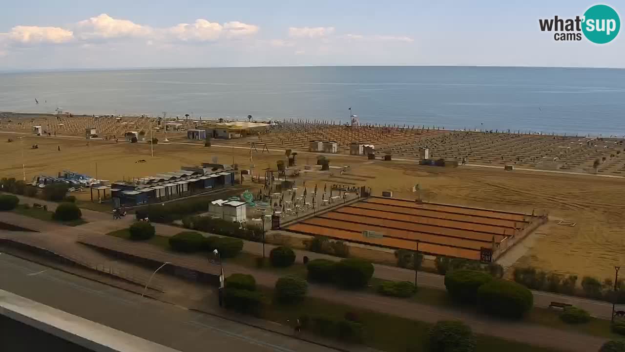 Der Strand von Bibione Webcam – Italien