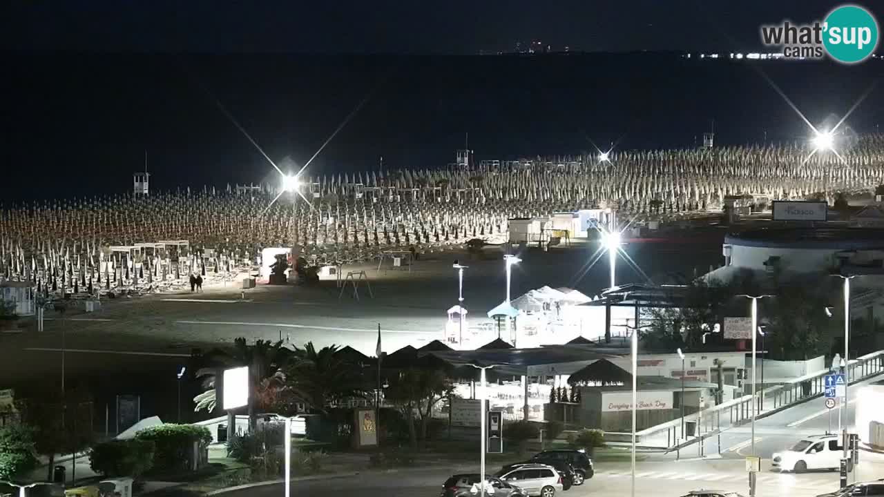 La camera en vivo de la playa de Bibione – Italia