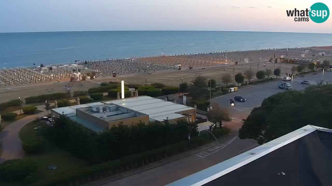 La camera en vivo de la playa de Bibione – Italia
