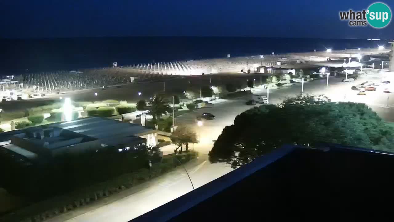 La camera en vivo de la playa de Bibione – Italia