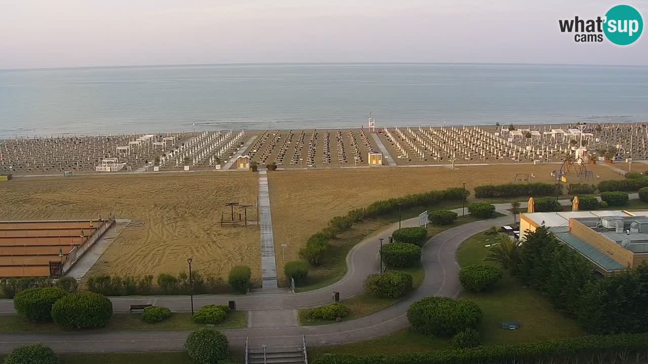 Webcam La plage de Bibione – Italie