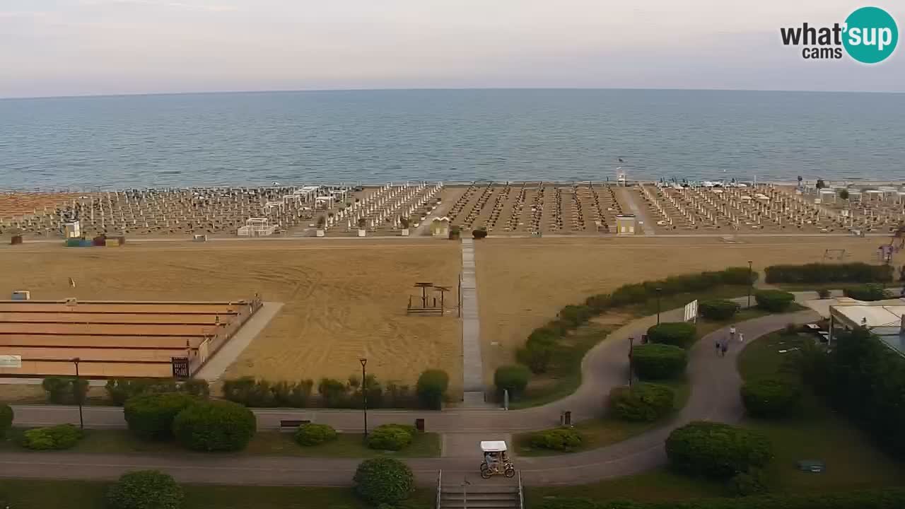 Der Strand von Bibione Webcam – Italien