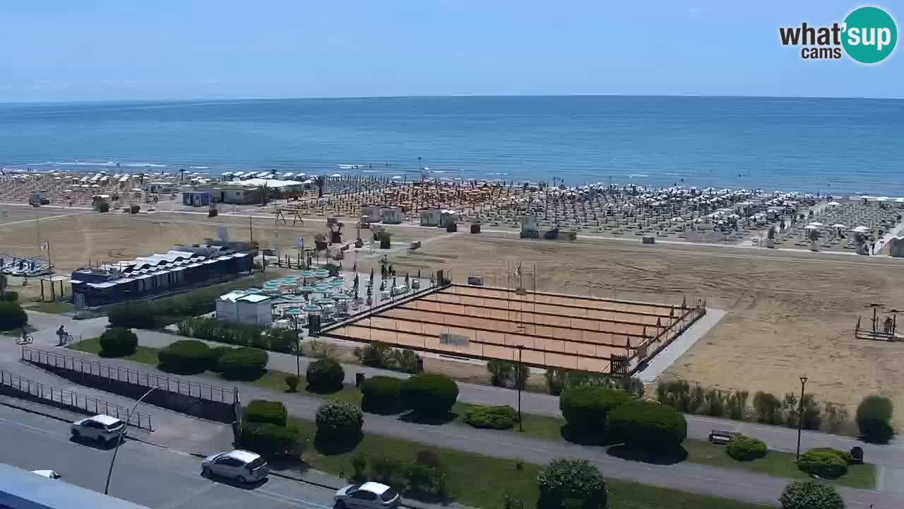 Der Strand von Bibione Webcam – Italien