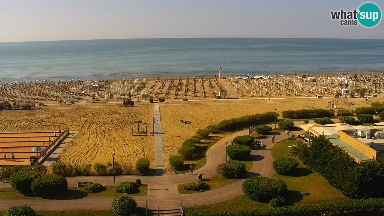 Der Strand von Bibione Webcam – Italien